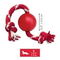 thumbnail image 7 of KONG® Ball with Rope Dog Toy, Small, for Dogs Up to 20 lbs, 7 of 7