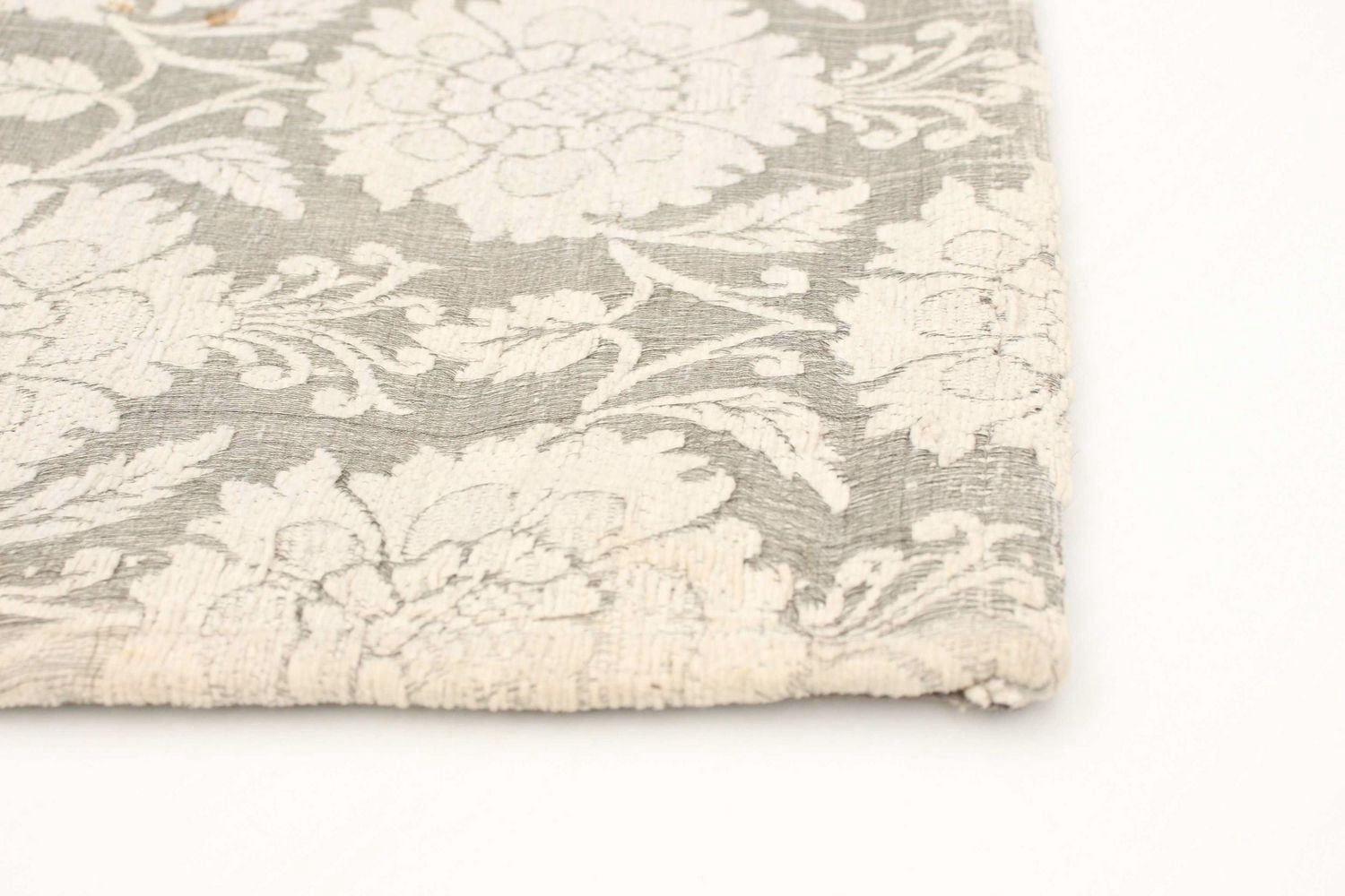 ECARPETGALLERY 4'7" x 6'5"  Floral Collage Handmade Area Rug for Living Room, Dining Room and Bedroom in Grey