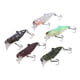 thumbnail image 2 of Señuelo de saltamontes artificial, 5 piezas de saltamontes de insectos, pececillos, señuelo de saltamontes, saltamontes, cebos duros, rendimiento lleno de energía, 2 of 9