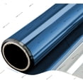 thumbnail image 3 of Película protectora solar para ventanas con efecto espejo que bloquea el sol y el calor, para el hogar y la oficina, vinilo plateado en rollo, 3 of 5