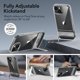 thumbnail image 3 of Funda de teléfono ESR Metal Kickstand con 3 modos de soporte para iPhone 15+, 3 of 9