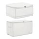 thumbnail image 2 of Plastic Storage Box For Clothes Organization Suitable For Students 30x15x15cm 2Pcs, 2 of 5