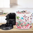 thumbnail image 4 of Xoenoiee Vintage Butterfly Floral Print Kitchen Appliance Dust Cover for Pressure Cooker, Electric Rice Cooker Cover Air Fryer Cover Steamer Cover with Pocket and Top Handle, 6 qt, 4 of 6
