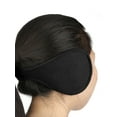 thumbnail image 4 of INSPIRE CHIC Unisex Outdoor Winter Warm Earmuffs Headband Behind The Head Gray-Leather Surface L(16.5"x5"), 4 of 5