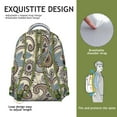thumbnail image 5 of Paisley Gift Backpack - Durable Waterproof Bookbag for Women & Men, Stylish School & College Backpack, Trendy Paisley Print Design for Everyday, 5 of 6