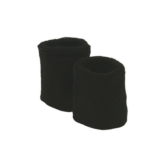 Wrist Band Pair (terry)-Black
