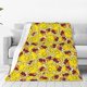 thumbnail image 1 of Balery Duck with Star Sunglasses Manta de Felpa Suave y Acogedora – Cobija de Franela Aterciopelada para Cama, Lavable y Cálida para Sofá, Mascotas, Transpirable-40"x30", 1 of 7