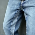 thumbnail image 4 of SwiftWear Denim Pants for Men Relaxed Fit Button Zipper Closure Stretch Jeans Trousers XL, 4 of 9