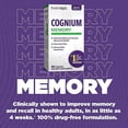 thumbnail image 3 of Natrol Cognium Memory Tablets, Brain Health Support Supplement, 100mg, 60 Count (Pack of 1), 3 of 4