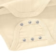 thumbnail image 6 of MEZZALL Child Summer Ribbed Baby Bodysuits Long Sleeve Soft Breathable Romper Boys Home Solid Color Crew Neck Adorable Onesies, 6 of 6