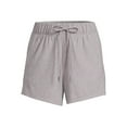 thumbnail image 5 of Athletic Works Women's and Women’s Plus Size ButterCore Soft Performance Gym Shorts, Sizes XS-4X, 5 of 5