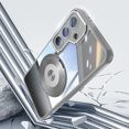 thumbnail image 5 of for Samsung Galaxy A56 5G Magnetic Clear Case Compatible with MagSafe, Drop Protection Ultra Slim Shockproof Anti-Scratch Phone Case with Camera Lens Protector Dust-Proof for Men Women - Gray, 5 of 7