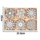 thumbnail image 2 of Adornos de copos de nieve de madera, decoraciones colgantes para árboles de Navidad, adornos rústicos, artesanías de madera, 2 of 5