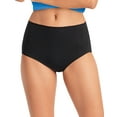 thumbnail image 1 of Hanes Womens Cool Comfort Microfiber Briefs 10-Pack, 8, Assorted, 8, Assorted, 1 of 4
