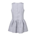 thumbnail image 2 of Richie House Girls' Sweet Sundress with Metallic Tag RH2271, 2 of 7