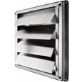 thumbnail image 1 of Exterior Wall Vent Cover, Durability And Ease Of Use Combined In A Stainless Steel Dryer Vent Cover With Automatic Closing Cover And Weatherproof Design For Noise Reduction And, 1 of 6