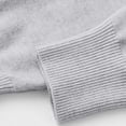 thumbnail image 6 of Lmnyox Sweaters for Kids Loose Solid Color Mock Neck Long Sleeve Knit Pullover Classic Winter Warm Sweaters, 6 of 9