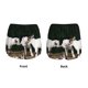 thumbnail image 3 of Balery Cute Goat Baby Pantalones cortos deportivos para mujer con forro y dos bolsillos, elásticos, para entrenamiento, gimnasio, yoga-X-Large, 3 of 7