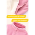 thumbnail image 4 of BANGSAUR Full Zip Coral Fleece Jacket Long Sleeve Stand-up Collar Winter Coat for Kids(3-12Y), 4 of 7