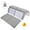Dark Gray, variant on FTCBJJA Baby Bath Kneeler and Elbow Rest Pad Set, Built-In 4 Toys Organizer Pockets, 1.5" Thick Painless Non-Slip Bath Kneeling Mat for bathing baby or pet (Light Gray)