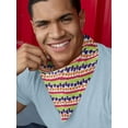 thumbnail image 2 of Motique Accessories Print Design Bandana - Set of 3 - Zigzag, 2 of 3