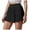 Black, variant on GEWSEY Women's High Waisted Pleated Tennis Skirt School A-Line Skater Mini Skirt with Built-in Shorts Lining (Blue, S)