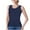 Navy-womens clothes, variant on Wiyuqeen Womens Tank Tops Sleeveless Camisoles Crew Neck Solid Color Camis Yoga Slim Fit Tanks Plus Size Summer Stretchy Tanks