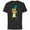 Black, variant on The Simpsons Marge Simpson and Maggie Grocery Run - Short Sleeve Cotton T-Shirt for Adults - Customized-Athletic Heather
