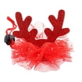 thumbnail image 2 of Festive Reindeer Star Hat Valentine Holiday Party For Cats And, 2 of 5
