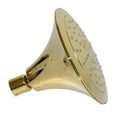 thumbnail image 4 of Kohler K-10327-PB Forte 2.0 GPM Single Function Shower Head, Vibrant Polished Brass - New, 4 of 9