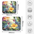 thumbnail image 2 of Ryvnso Hummingbirds Lily Flower Dish Drying Mat for Kitchen Countertop 18x24 Large Dish Pad Drainer Rack Dish Sink Mats, 2 of 7