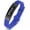 Blue, variant on Israel Hebrew Name of God Yhwh Protection Silicone Bracelet, Jewish Paleo Yahweh Jehovah in Hebrews Tetragrammaton Amulet Bangle Wristband for Men Women, Adjustable, Black