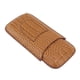 thumbnail image 3 of Estuche para cigarros, soporte de cuero Artificial, portátil, duradero, elegante, caja de cigarros de 3 dedos para viajes al aire libre, negocios 76, 3 of 14