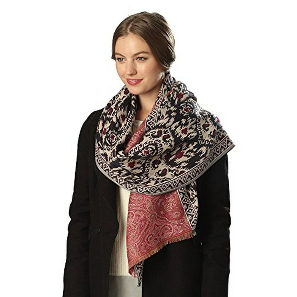 Sassy Scarves - Sassy Scarves Womens Cold Weather Solid Wool Modal Mix ...