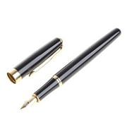 BAOER 388 Black Metal Fountain Pen Nib Medium