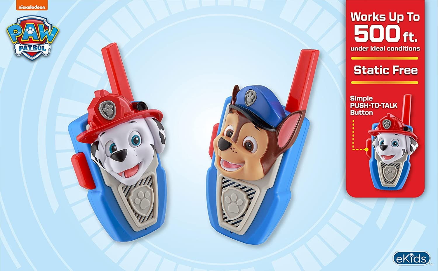 Montre Enfant Paw Patrol - Talkie Walkie 2 en 1 — Juguetesland