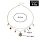 thumbnail image 3 of Collar con colgante de árbol de Navidad de cristal para hombres y mujeres, campanas de colores delicados, joyería de clavícula de moda, regalo de fiesta, 3 of 4