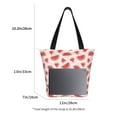 thumbnail image 5 of Fotbe Watermelon Pattern Beach Tote,Shoulder Handbag,Spacious Tote Bag,Lightweight Travel Bag,Versatile Shopping Bag, 5 of 9