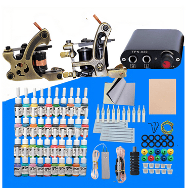 Lism Tättoo Machine Kit with Power Supply, Professional Tättoo Supplies Set for Artists and Beginners