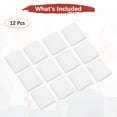 thumbnail image 4 of Uxcell 12PCS Muñequeras Deportivas, Muñequeras de Algodón Absorbentes para Entrenamiento/Baloncesto/Correr [Blanco, 10cmW], 4 of 7