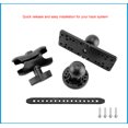 thumbnail image 5 of 360 Degree Swivel Ball Mount Marine Electronic Kayak Fish Finder Mount Base Fishfinder GPS Plate Rotation Boat GPSMAP Supporter, 5 of 5