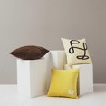 thumbnail image 4 of Geometric Printed Pillow Cover Cotton Cushion Covers Pillows for Case turmeric, 4 of 4
