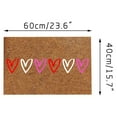 thumbnail image 2 of Rug Valentine's Day Floor Mats Holiday Floor Mats Welcome Doormat Bathroom Bedroom Living Room Kitchen Outdoor Rugs Valentine's Day Gifts Home Decor Valentine's Day Washable Rug, 2 of 7