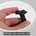 thumbnail image 2 of OULII 16Pcs Telescopic Buttons Ladder Control Parts Black Rubber Universal Use, 2 of 8