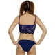 thumbnail image 5 of 5 piezas de bralettes de encaje para mujer, sujetador tipo bralette con relleno y bandeau de encaje, 5 of 6