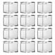 thumbnail image 1 of FELTECHELECTR 12 cajas de plástico transparentes para dulces y joyas., 1 of 6