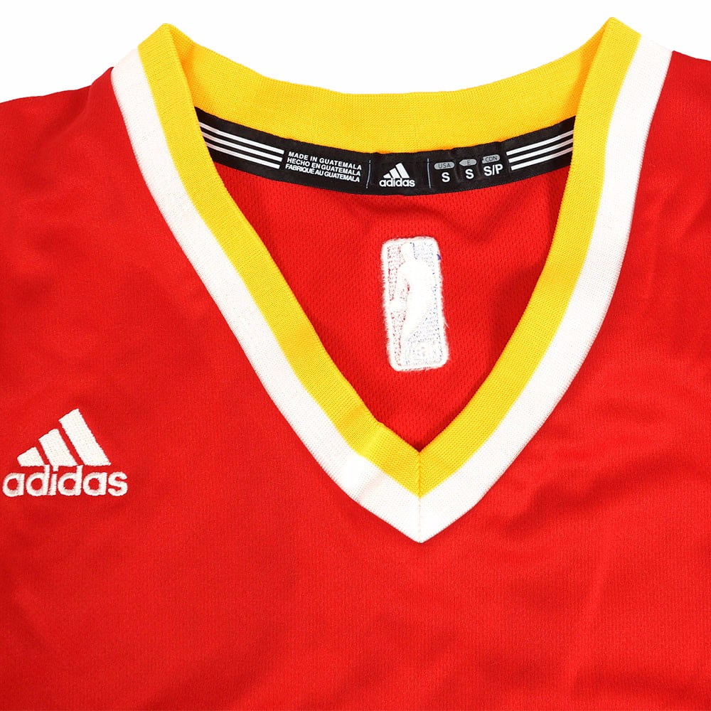 Adidas Dwight Howard Houston Rockets Shirt Jersey #12 Gray Sleeves Mens Sz M