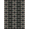 thumbnail image 1 of Ahgly Company Indoor Rectangle Patterned Black Novelty Area Rugs, 8' x 12', 1 of 6