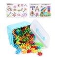 thumbnail image 1 of EIGTHTAIL 200PCS DIY Snow Building Set STEM Discs Block Toy Kids 5+ Early Learning Gift, 1 of 14