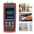 thumbnail image 1 of Handheld Manometer, Digital Air Pressure Tester Low Battery Reminder Wide Range Double Port LCD Backlit Display Multi Functional  for Laboratory, 1 of 7